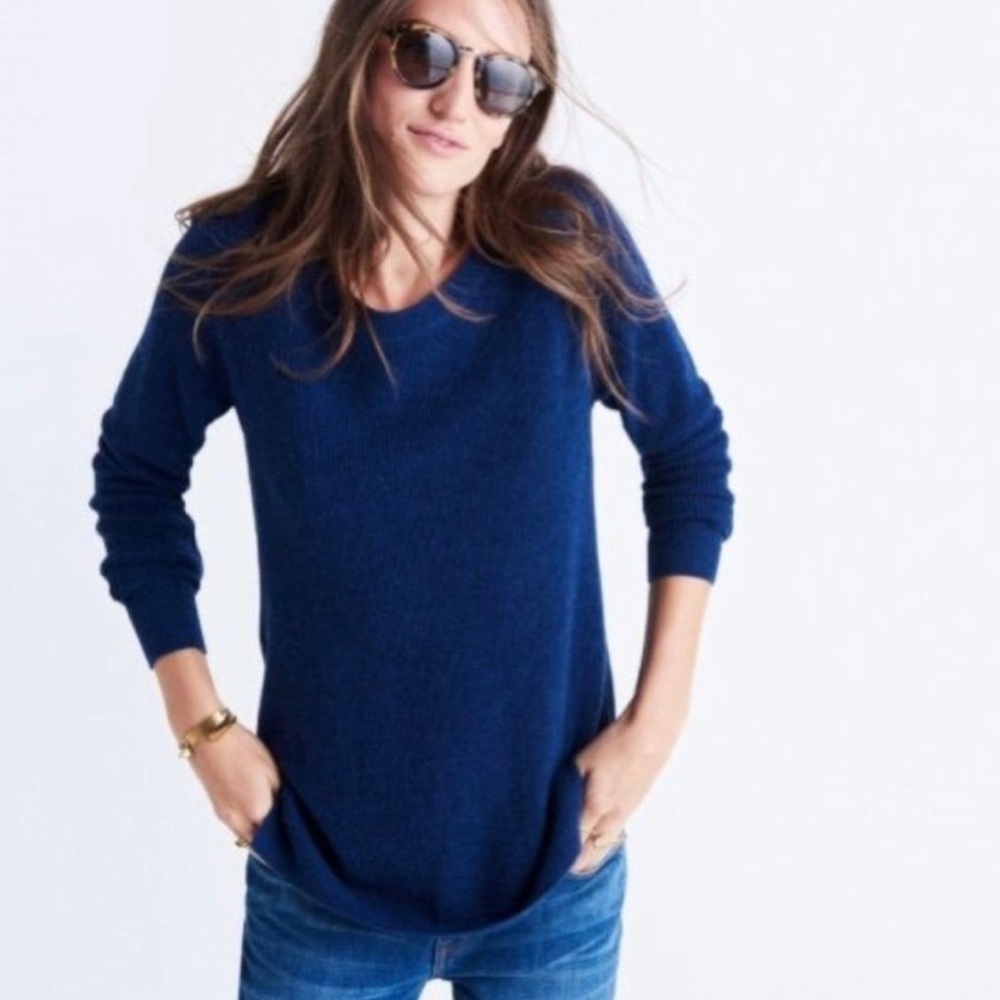 Madewell Warmlight High Low Sweater (XS)